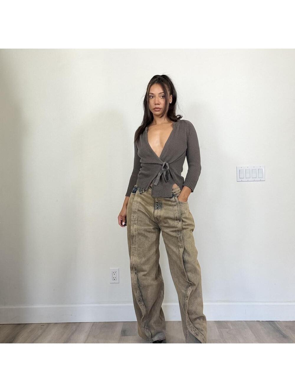 Women's Grey Blous